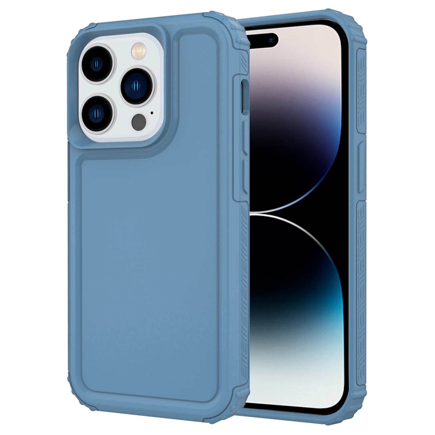 GW29 Soft Thickened TPU Case for iPhone 14 Pro Solid Back Protective Phone Cover