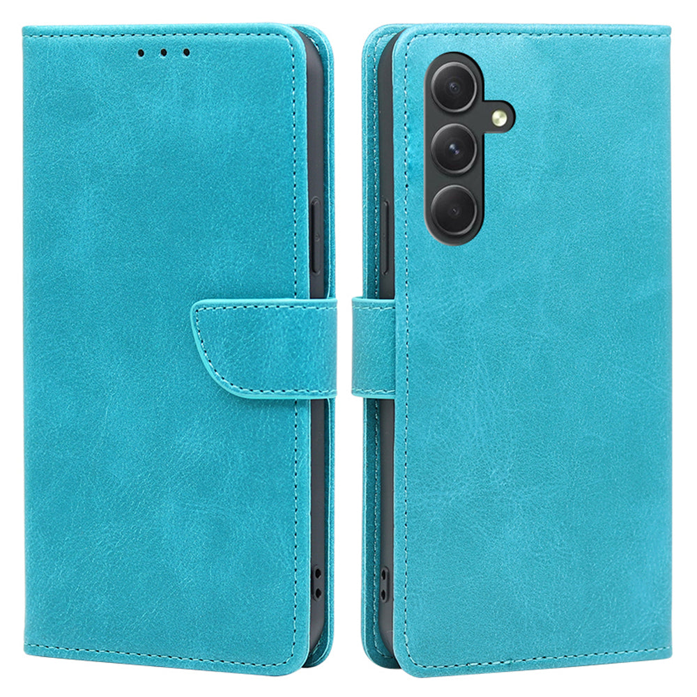 Peněženka Folio Cover pro Samsung Galaxy A54 5G Drop Proof PU Leather Texture Flip Stand Pouzdro na telefon