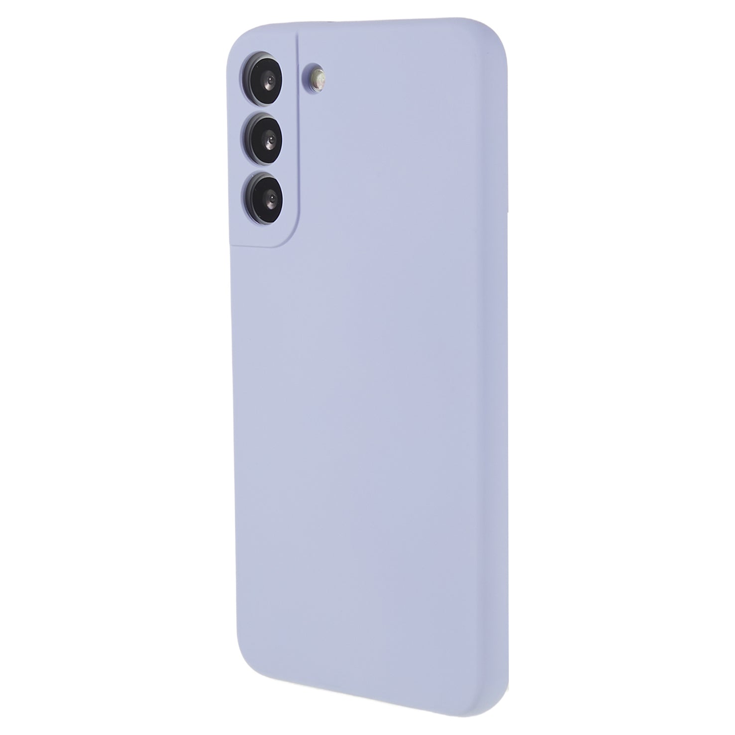 For Samsung Galaxy S21 FE 5G Rubberized TPU Phone Case Fiber Lining Anti-Scratch Cover