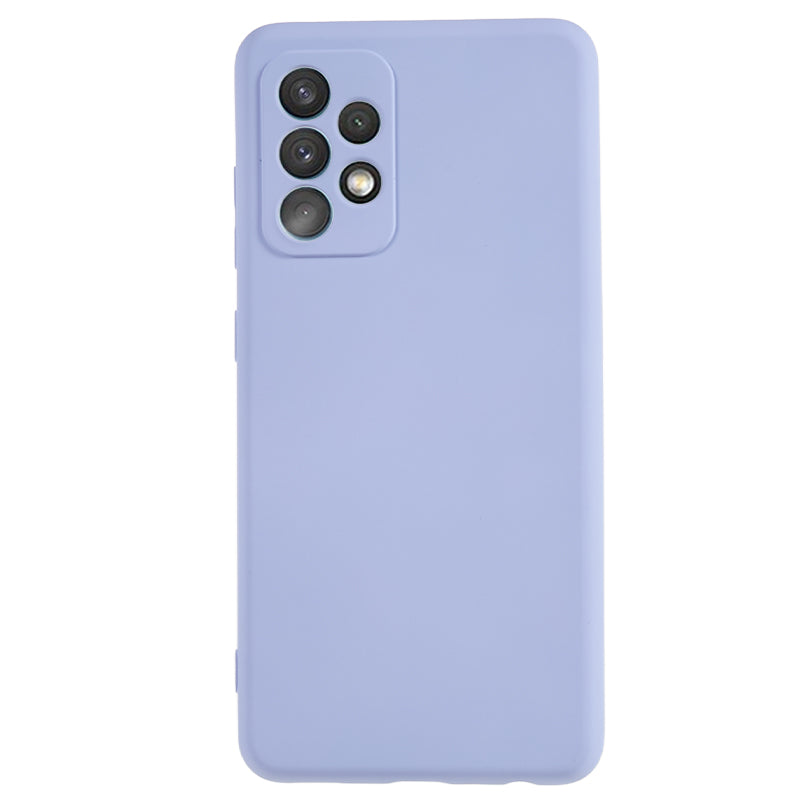 For Samsung Galaxy A52 4G / 5G / A52s 5G Rubberized Phone Case Fiber Lining TPU Back Cover