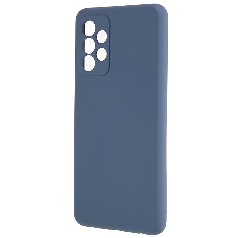 For Samsung Galaxy A52 4G / 5G / A52s 5G Rubberized Phone Case Fiber Lining TPU Back Cover
