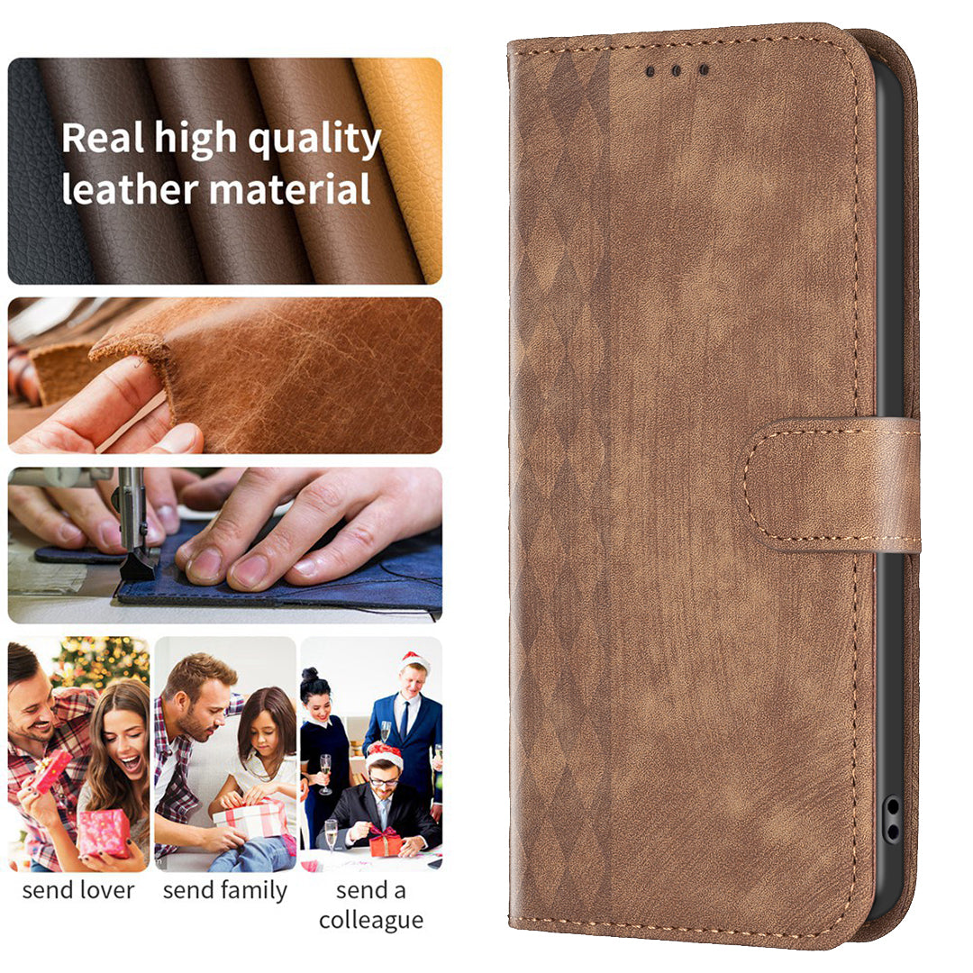 PU-lædercover til iPhone 11 Bump-sikker pungholder med trykt mønster Telefon Flip Case