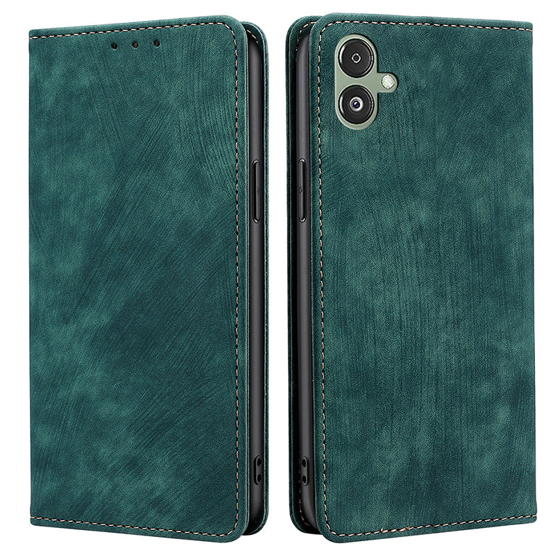 Wallet Case for Samsung Galaxy F14 5G RFID Blocking PU Leather Stand Phone Cover
