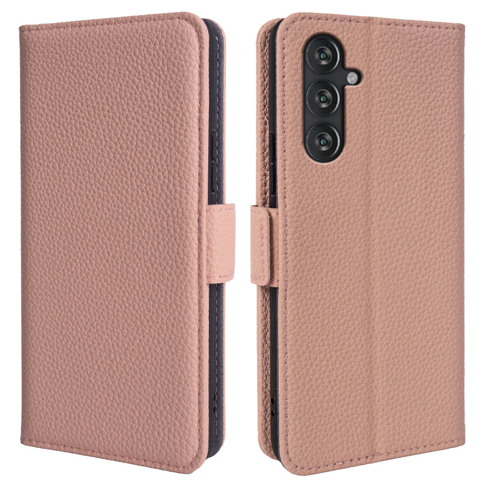 For Samsung Galaxy M13 4G Fully Wrapped Genuine Cow Leather Wallet Stand Cover Phone Flip Case