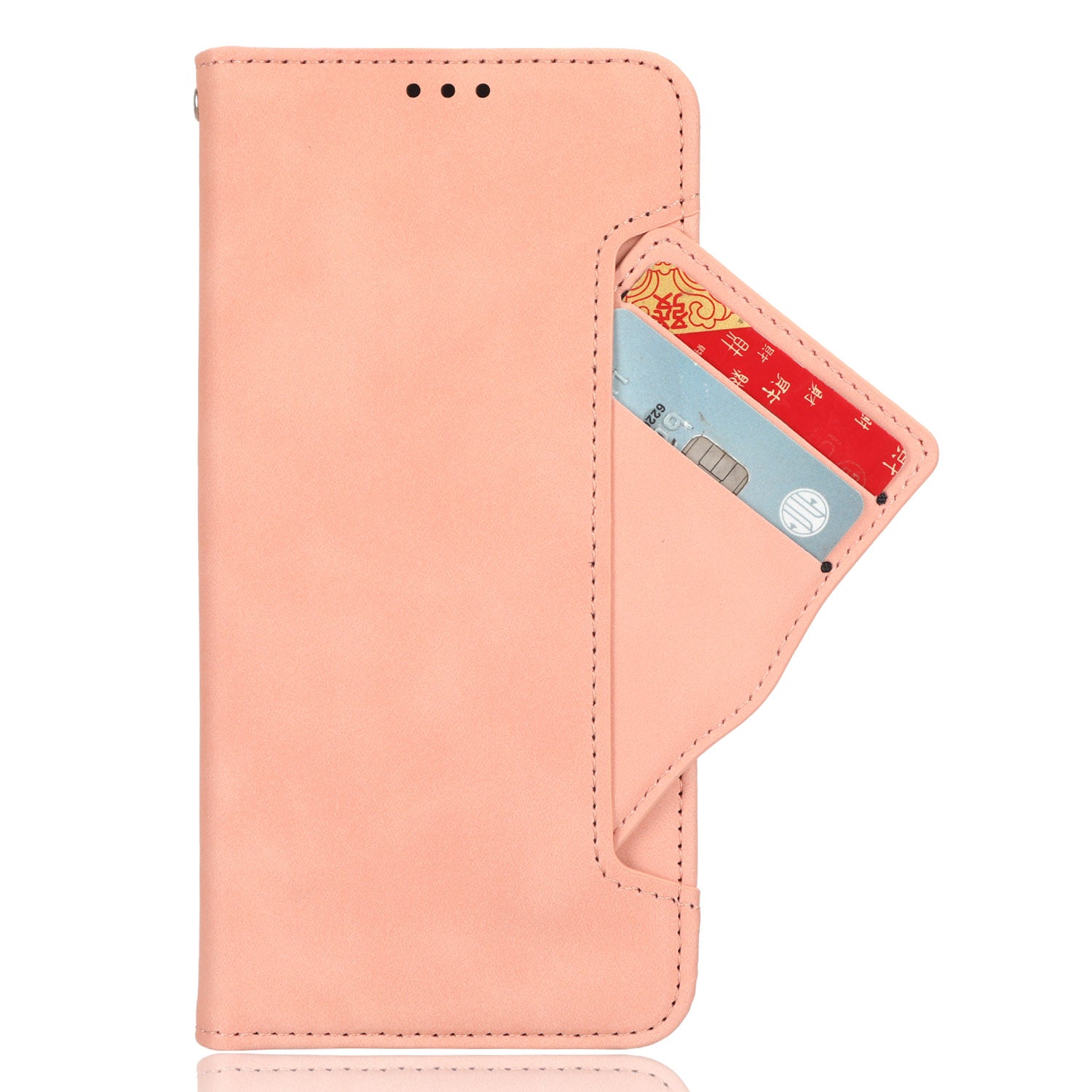 For Samsung Galaxy M54 5G / F54 5G PU Leather Phone Case Multiple Card Slots Wallet Stand Flip Cover