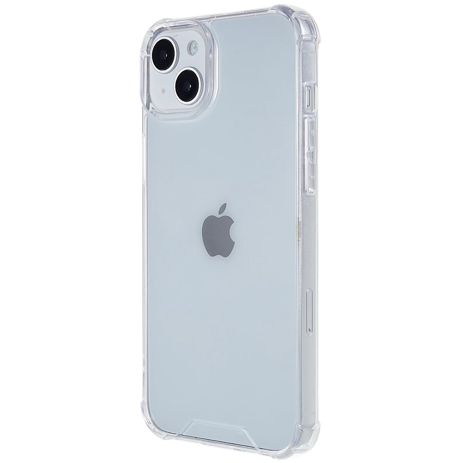 10Pcs 1.5mm Clear Phone Case for iPhone 14 Acrylic + TPU Reinforced Corner Phone Cover