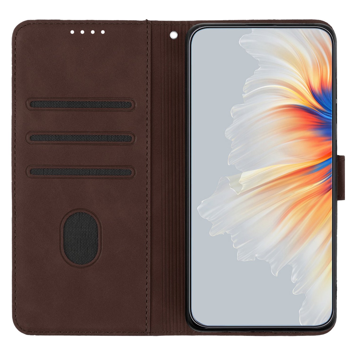 YX003 For iPhone 13 mini Anti-Scratch PU Leather Stand Phone Case Imprinted Wallet Flip Cover