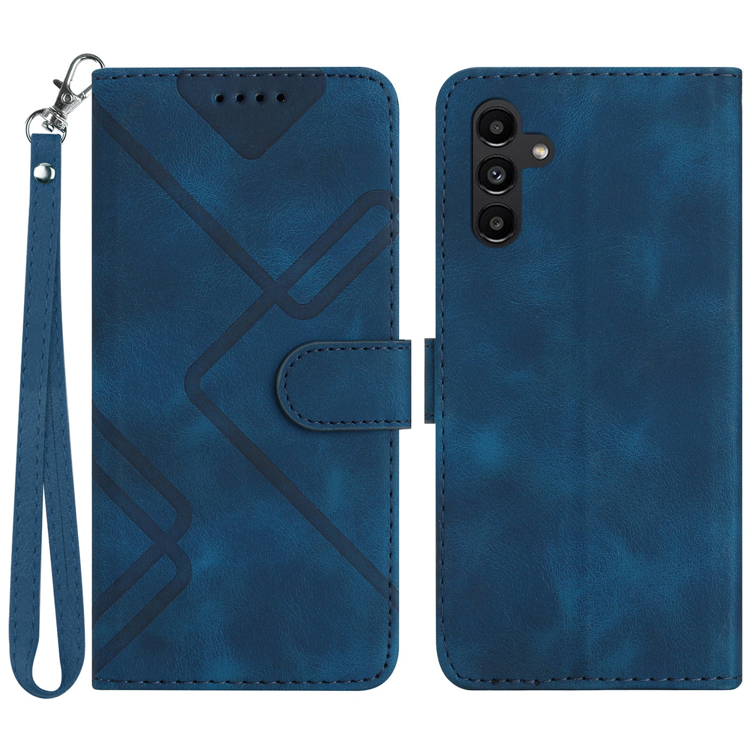 YX0040 For Samsung Galaxy A54 5G Cell Phone Case Imprinted Pattern PU Leather Stand Cover Wallet