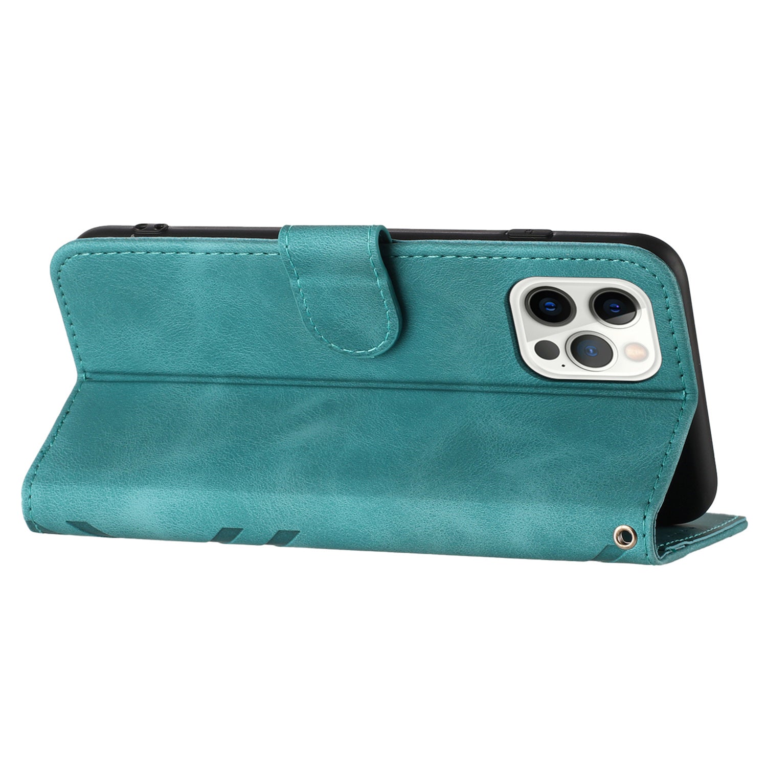 YX0040 pro iPhone 13 Pro Max 6,7 palce Potištěný Flip Stand Shell PU kožené pouzdro na telefon