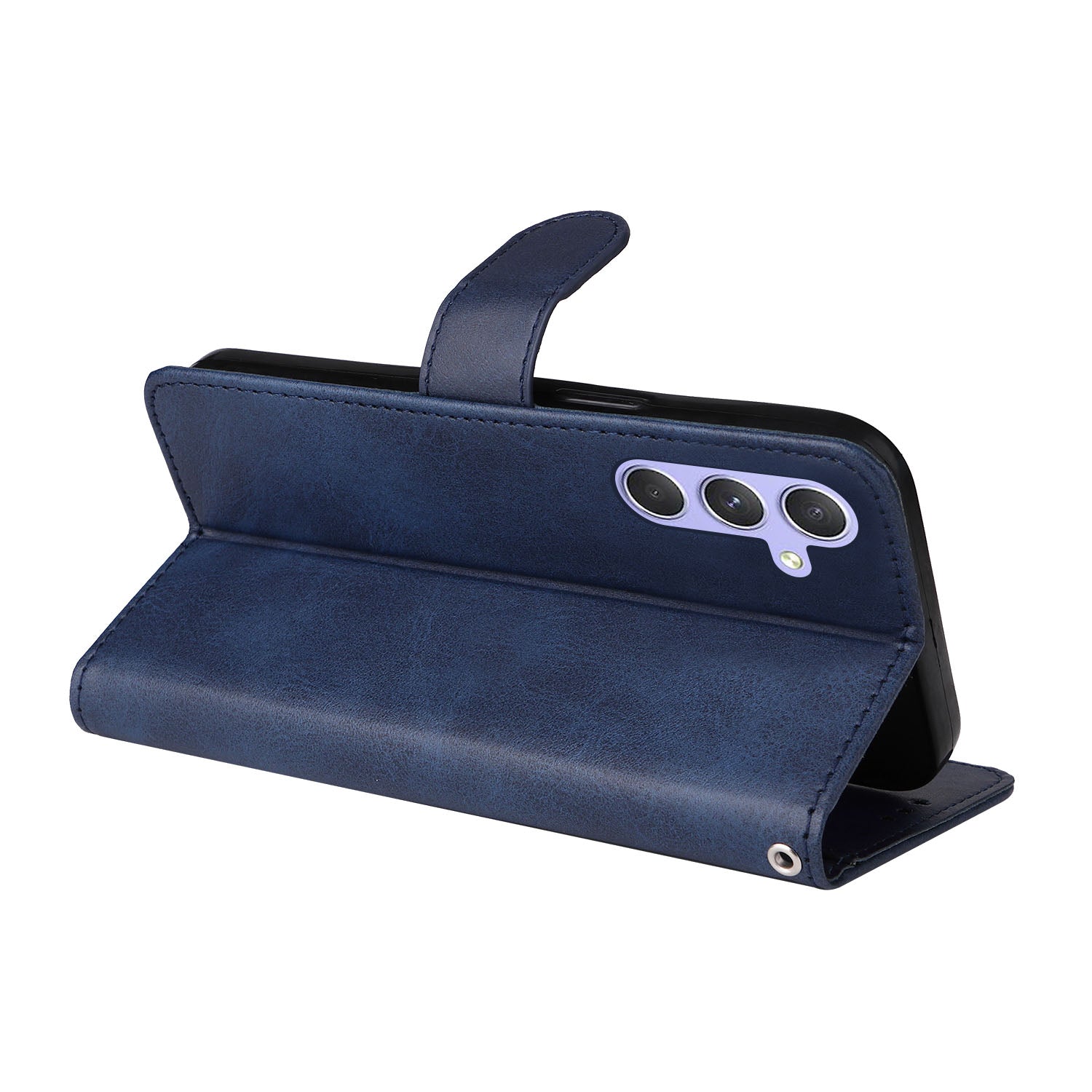 For Samsung Galaxy M54 5G / F54 5G Flip Protective Phone Cover PU Leather Calf Texture Stand Wallet Case