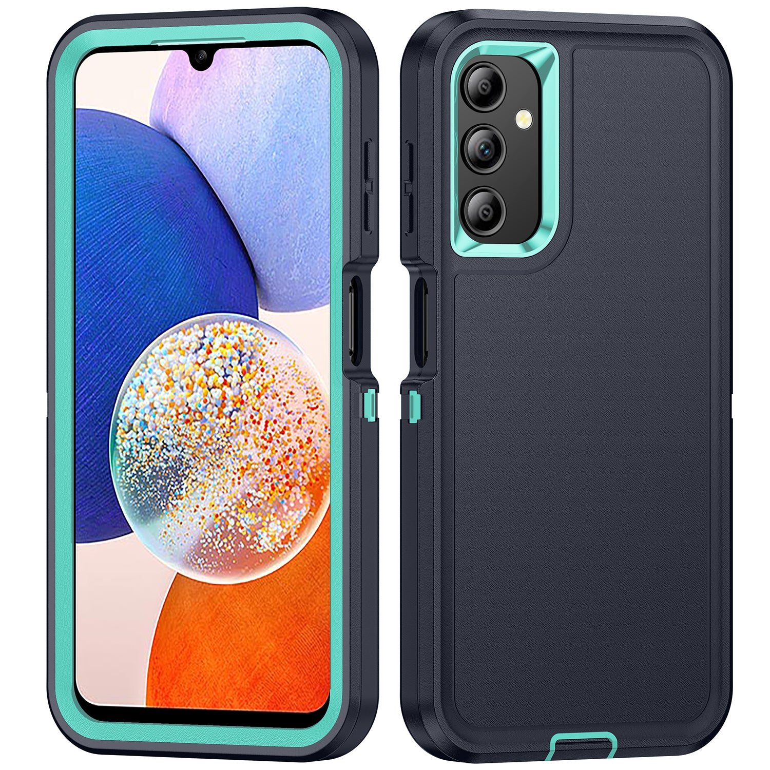 For Samsung Galaxy A14 4G / 5G Protective Cover TPU PC Heat Dissipation Phone Case