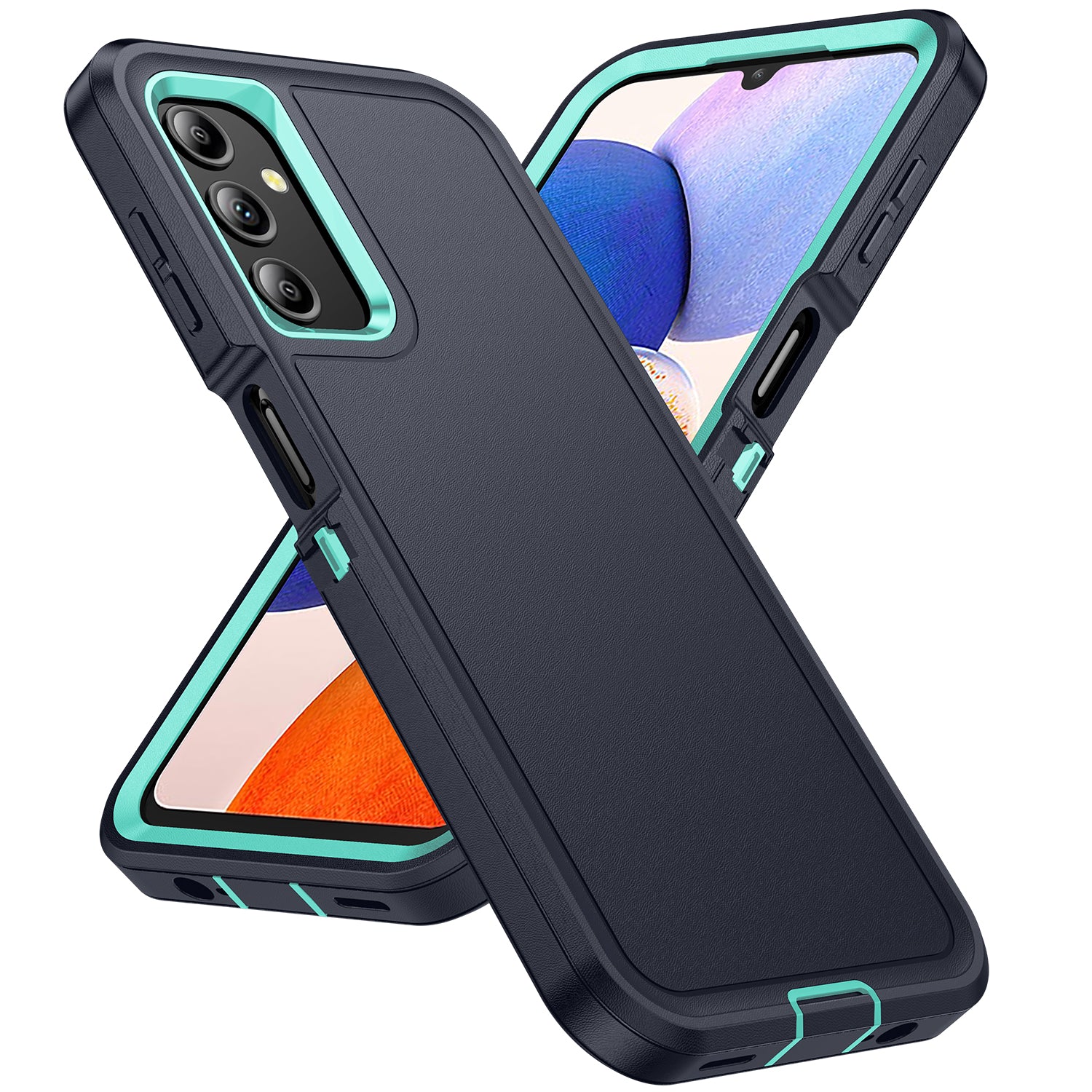 For Samsung Galaxy A14 4G / 5G Protective Cover TPU PC Heat Dissipation Phone Case