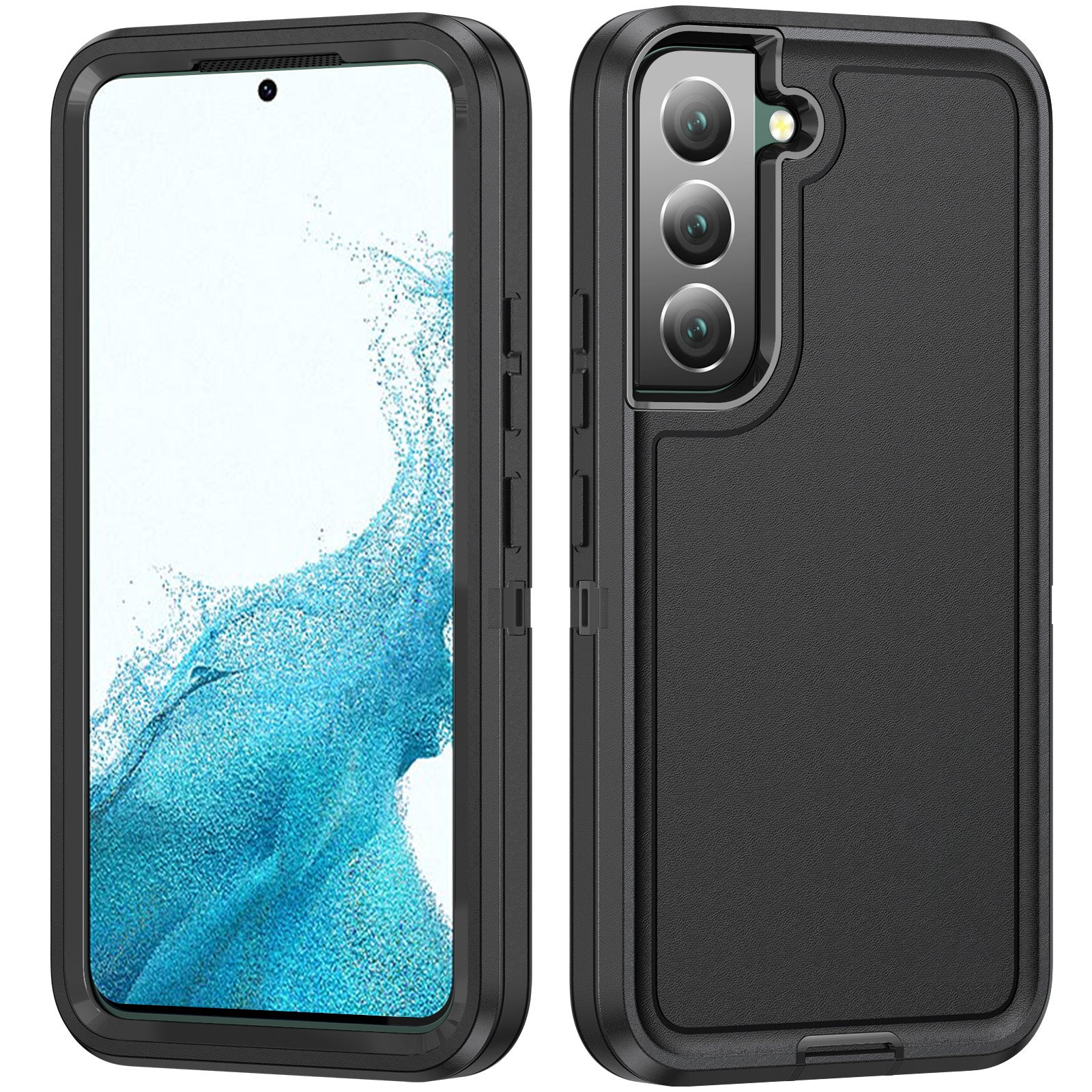 For Samsung Galaxy S22 5G Shockproof TPU PC Hybrid Cover Heavy Duty Defender Phone Case