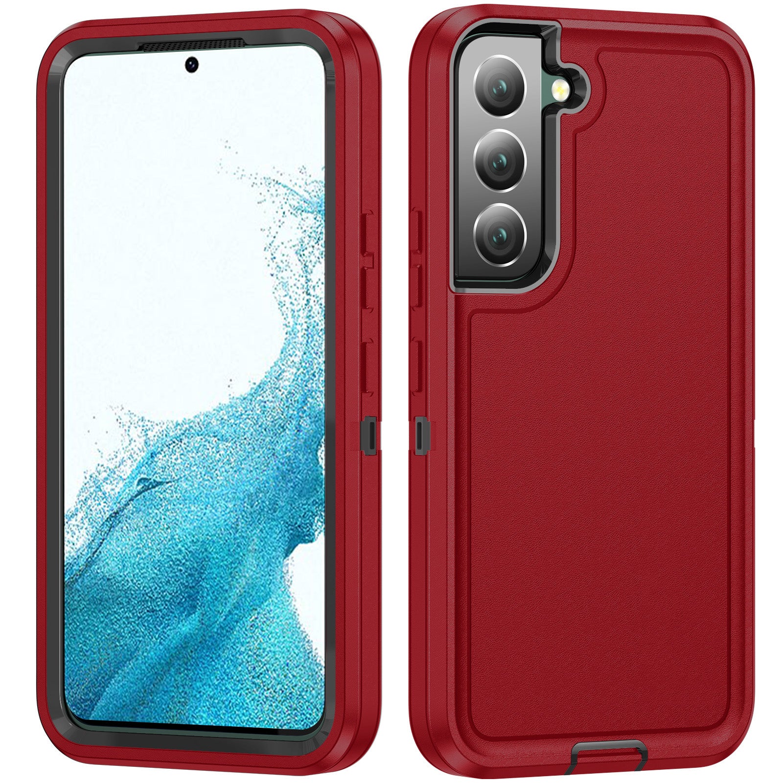 For Samsung Galaxy S22 5G Shockproof TPU PC Hybrid Cover Heavy Duty Defender Phone Case