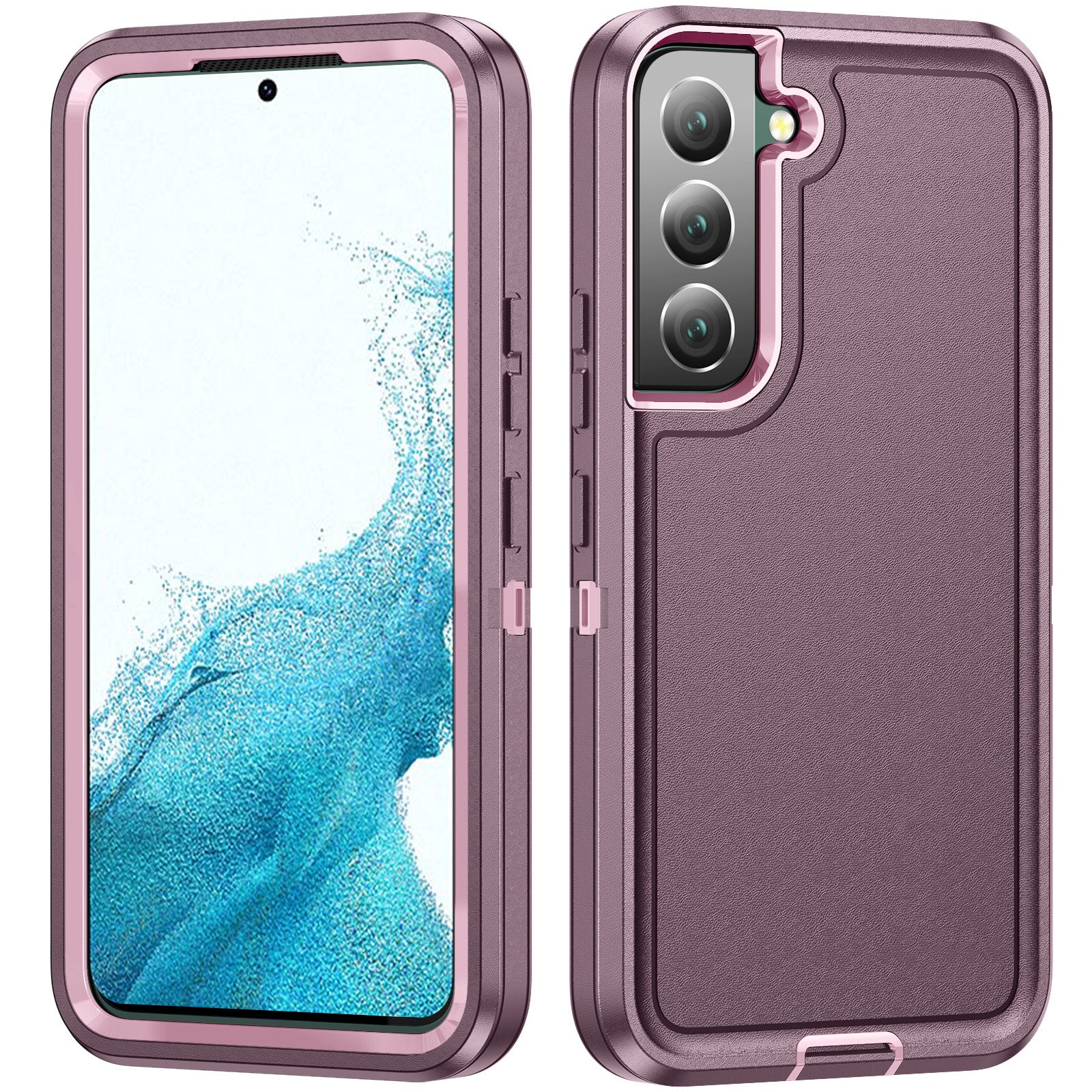 For Samsung Galaxy S22 5G Shockproof TPU PC Hybrid Cover Heavy Duty Defender Phone Case