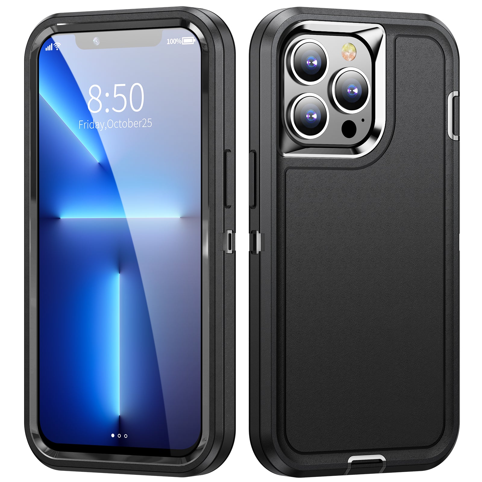 For iPhone 13 Pro TPU+PC Phone Case Inner EVA Paper Protective Cover