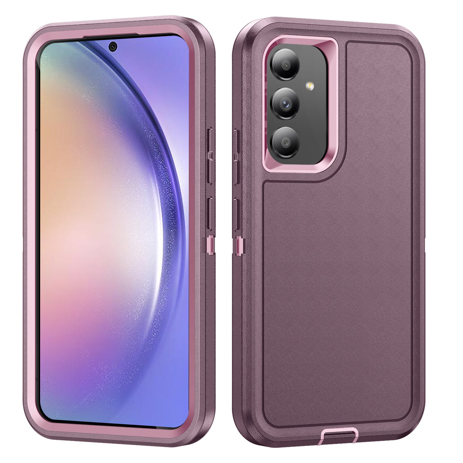 For Samsung Galaxy A54 5G Rugged Shockproof Phone Case TPU PC Anti-Scratch Anti-Slip Cover