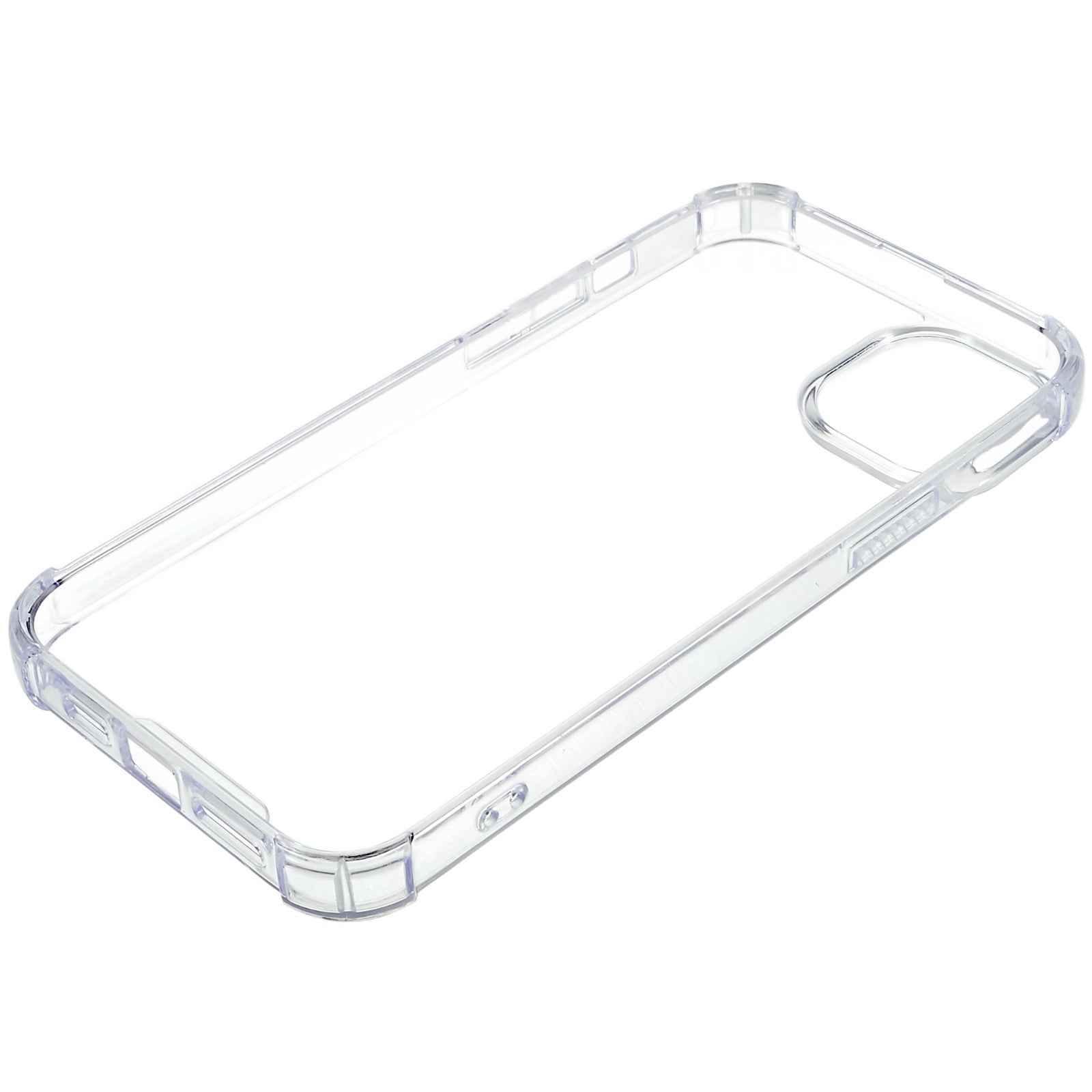 10PCS For iPhone 13 mini Anti-Scratch Phone Cover Slim 1.5mm Phone Case Acrylic+TPU Clear Cell Phone Shell