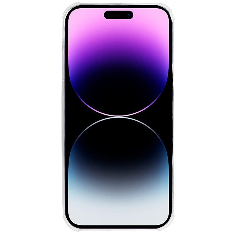 10Pcs 0.8mm Ultra-thin Phone Case for iPhone 14 Pro Max Watermark-free Reinforced Corners TPU Clear Cover
