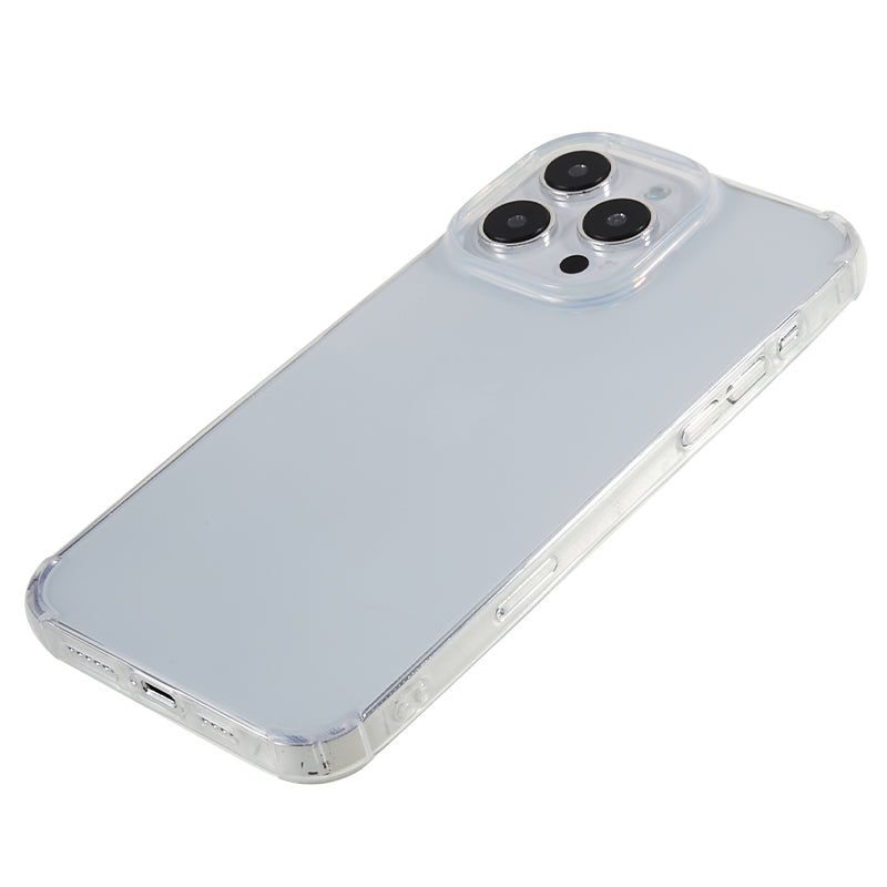 10Pcs For iPhone 12 12 Pro Ultra-thin Phone Case 0.8mm Watermark-free Anti-drop Corners Clear TPU Cover