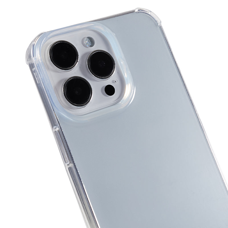 10Pcs For iPhone 12 12 Pro Ultra-thin Phone Case 0.8mm Watermark-free Anti-drop Corners Clear TPU Cover