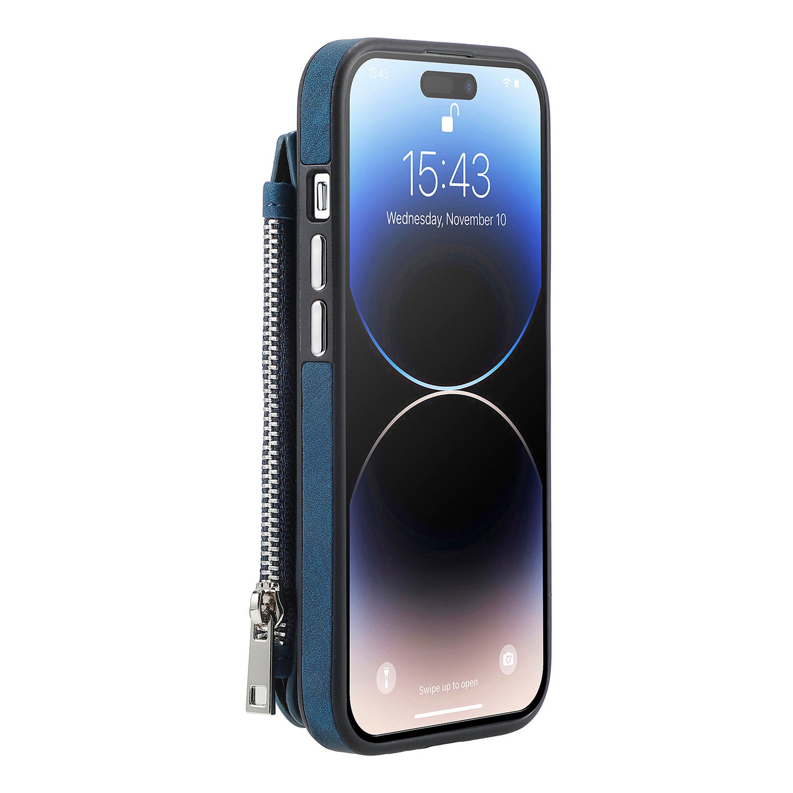 For iPhone 14 Pro Max Magnetic Phone Case Anti-Scratch PU Leather TPU Shell Wallet Kickstand Phone Cover