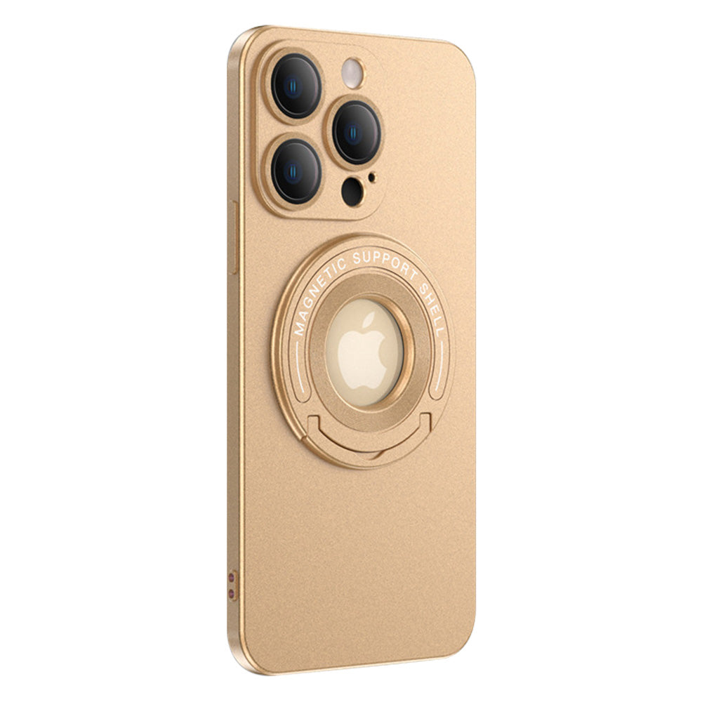 For iPhone 14 Pro Max Case Protective TPU Case Anti-Drop Retractable Kickstand Slim Phone Cover
