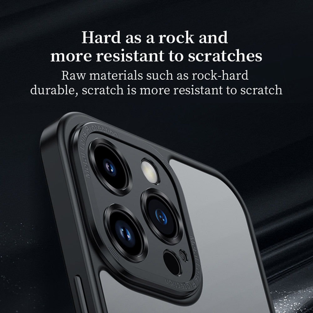 Matte Phone Case for iPhone 14 Pro Max Magnetic TPU PC Cover Rubberized Phone Shell with Kickstand