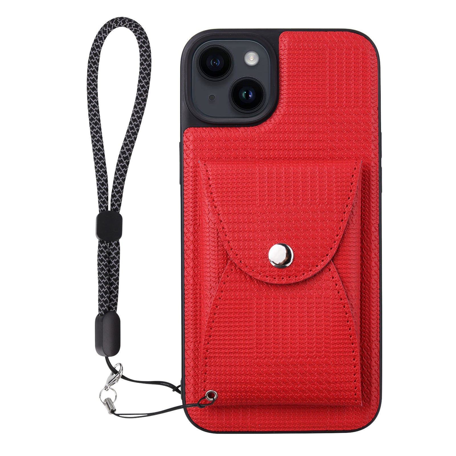 VILI TH Pouch Series For iPhone 14 Detachable Magnetic Wallet Case PC TPU PU Leather Phone Cover