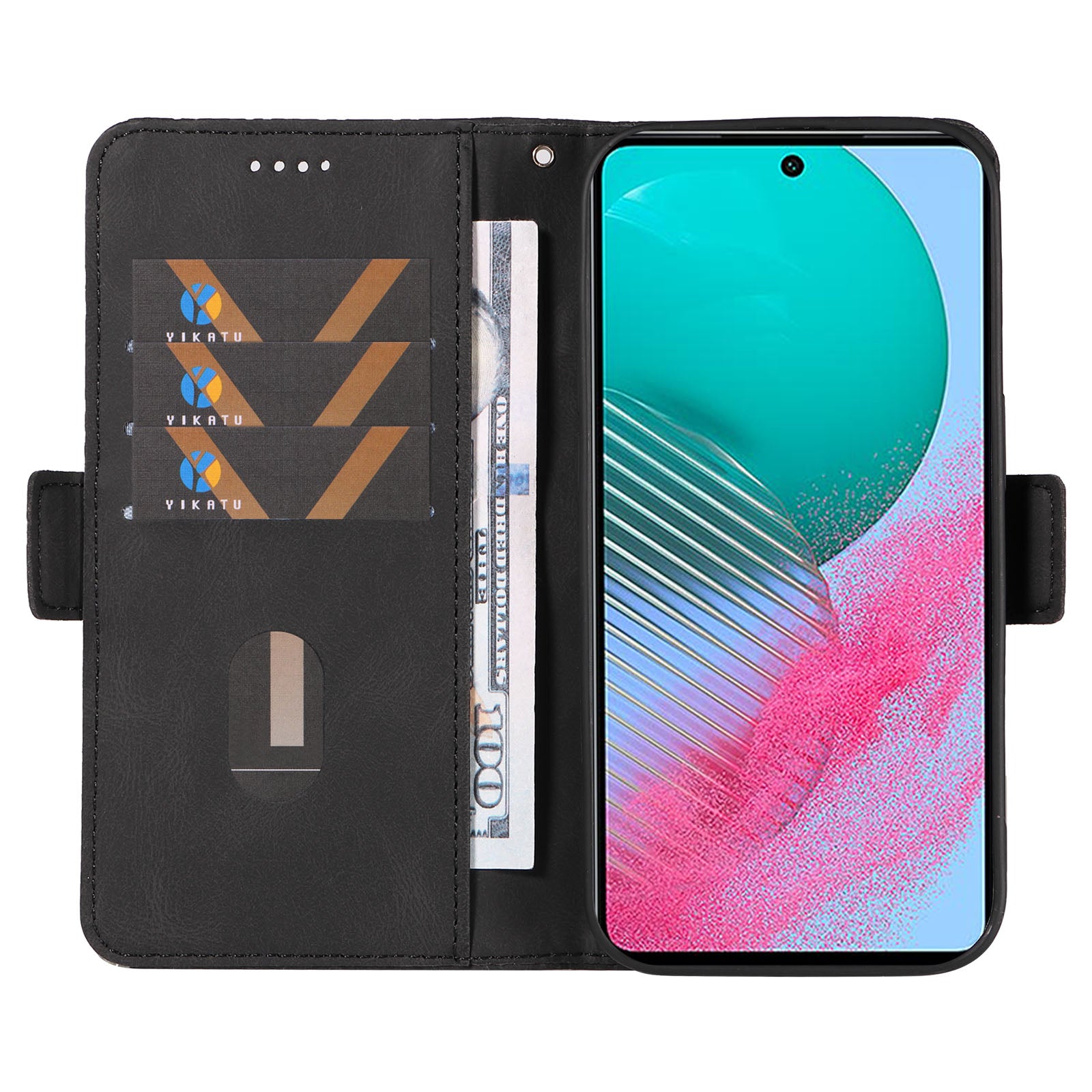 For Samsung Galaxy A72 4G / 5G Rhombus Imprinted Leather Wallet Stand Phone Cover Color Splicing Case