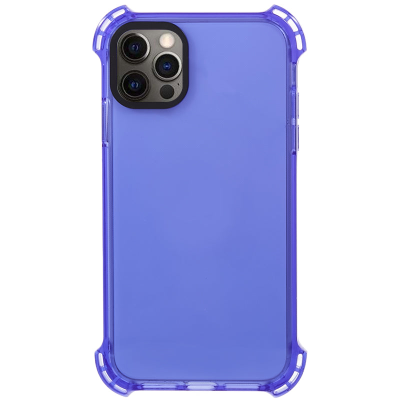 TPU-telefoncover til iPhone 12 Pro Max 6,7 tommer 2,5 mm fire hjørner beskyttelse Anti-fald rygbeskyttelsescover