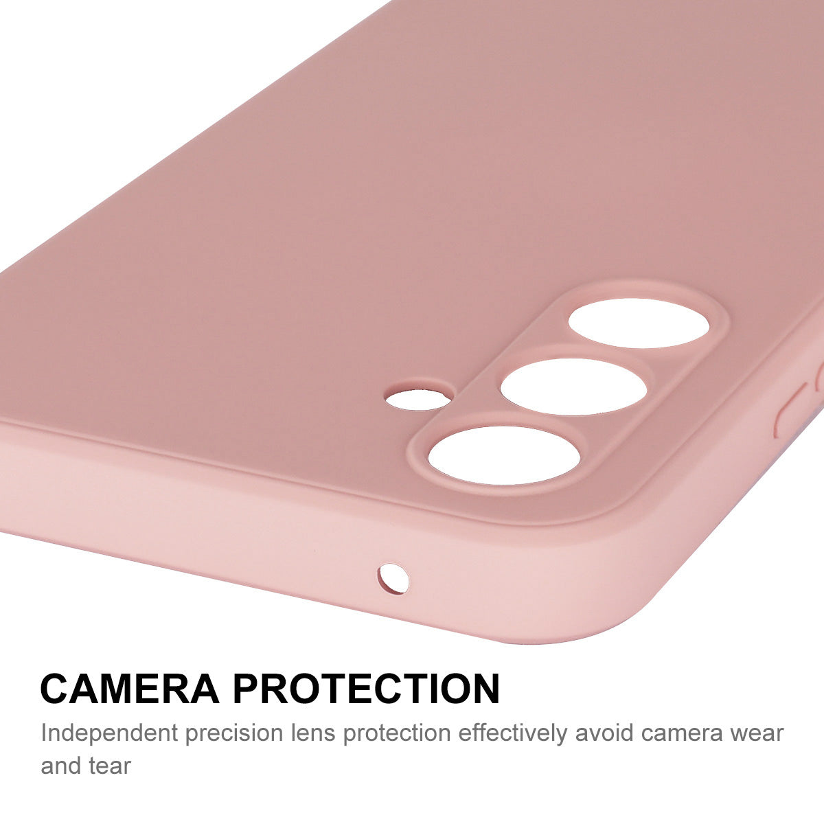 ENKAY HAT PRINCE For Samsung Galaxy A54 5G Anti-Dust Phone Case Precise Cutout Straight Edge Liquid Silicone Cover