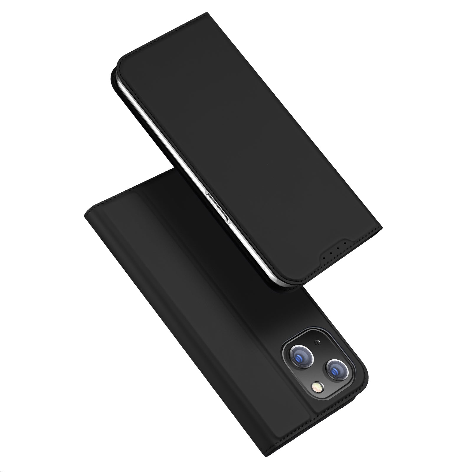 DUX DUCIS Skin Pro Series Stand Phone Case til iPhone 15 kortholder PU læder telefoncover
