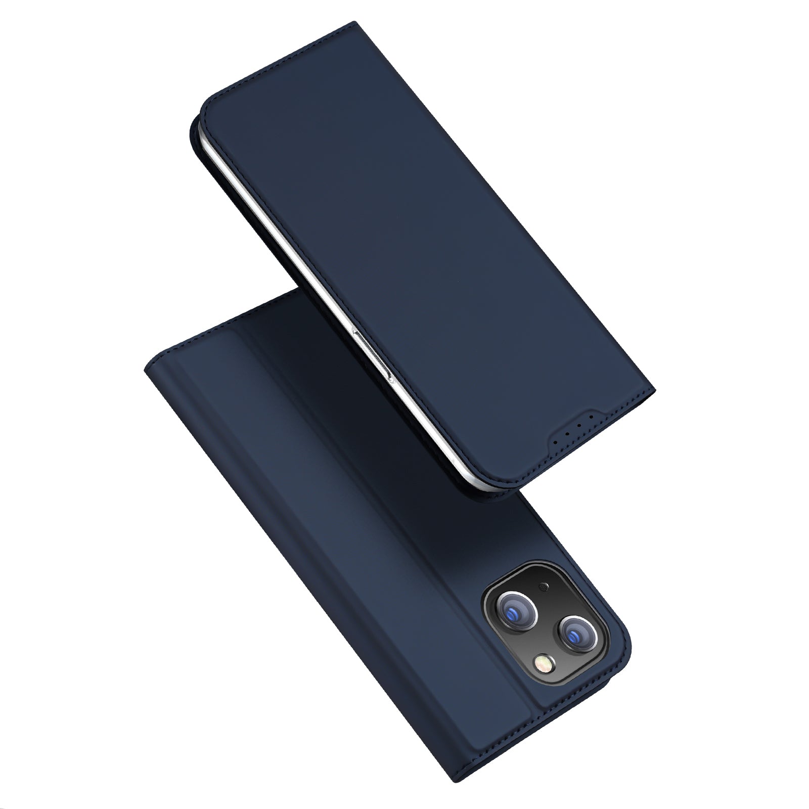 DUX DUCIS Skin Pro Series Stand Phone Case til iPhone 15 kortholder PU læder telefoncover