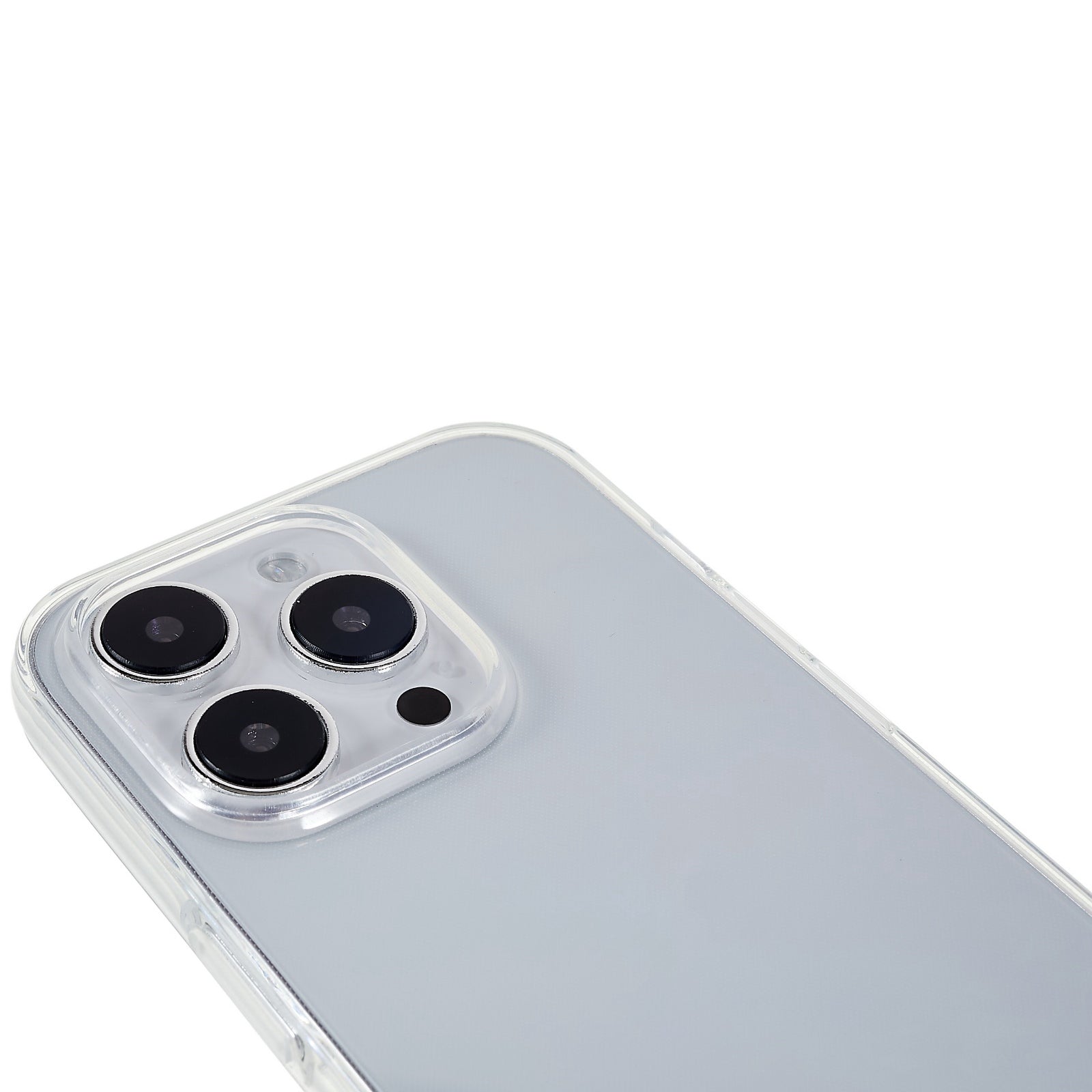 For iPhone 15 Pro Max Super Slim TPU Clear Phone Cover Dustproof Cell Phone Case