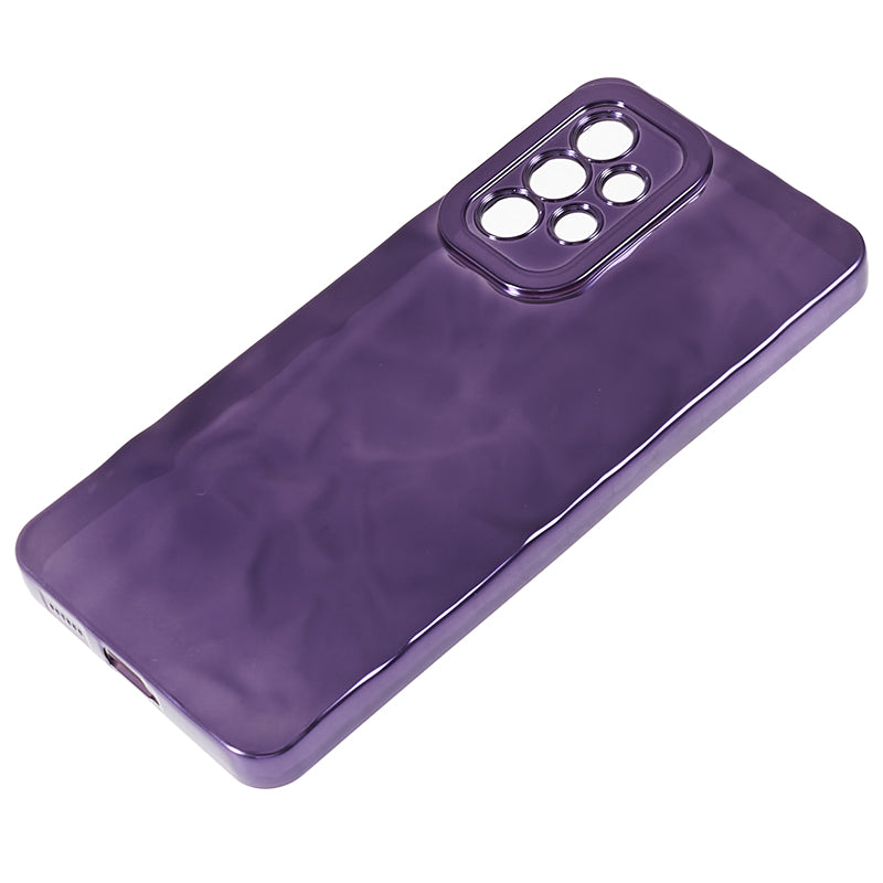 For Samsung Galaxy A23 5G (Global Version) / A23 4G Electroplating TPU Phone Case Wrinkled Anti-scratch Cover