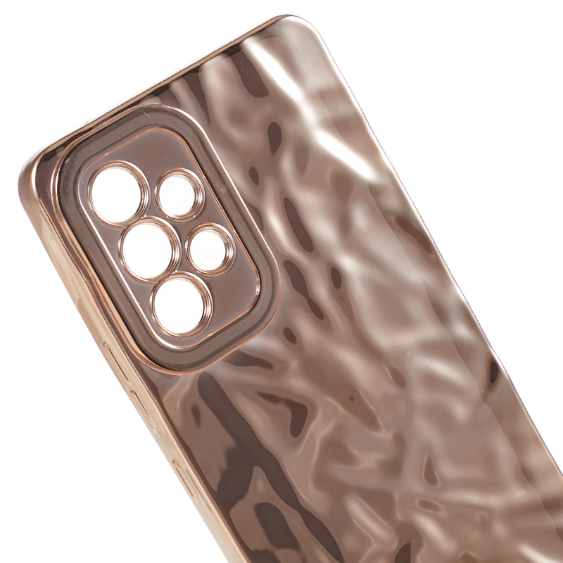 For Samsung Galaxy A23 5G (Global Version) / A23 4G Electroplating TPU Phone Case Wrinkled Anti-scratch Cover