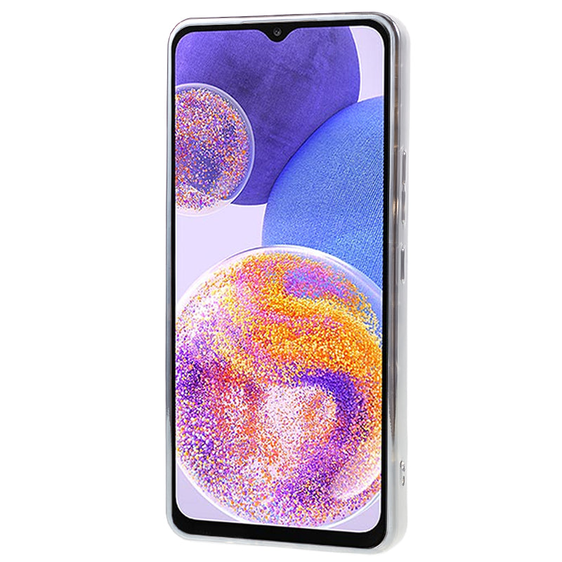 For Samsung Galaxy A23 5G (Global Version) / A23 4G Electroplating TPU Phone Case Wrinkled Anti-scratch Cover