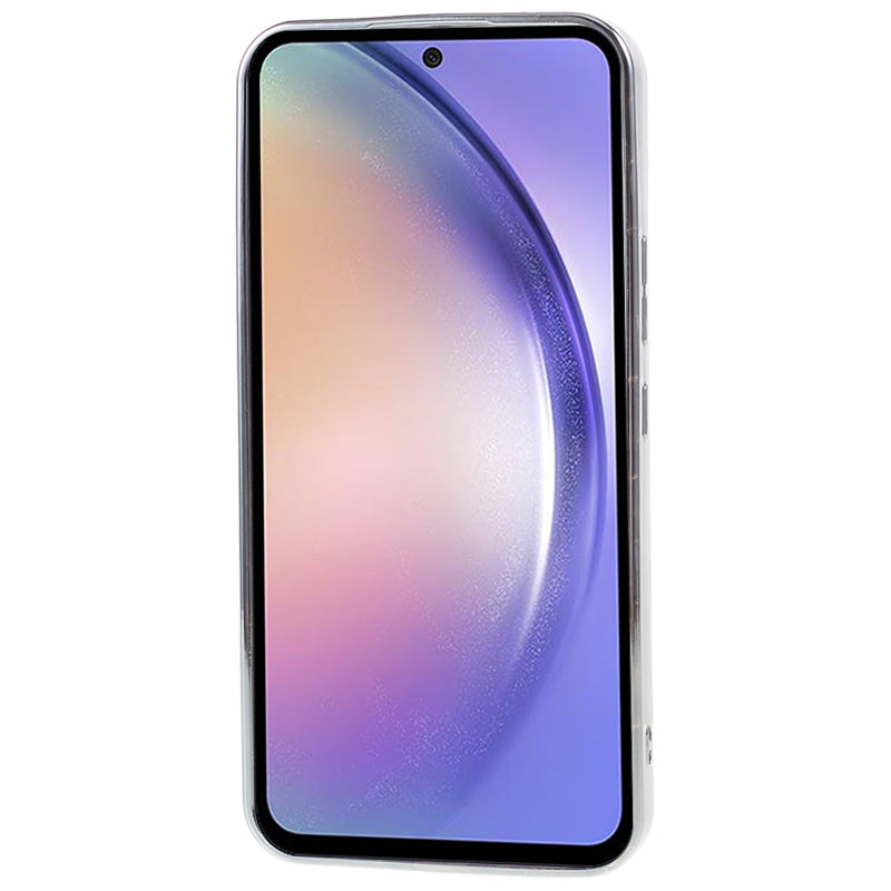 Pro Samsung Galaxy A54 5G galvanické TPU pouzdro Vrásčitý nerovný kryt na mobilní telefon