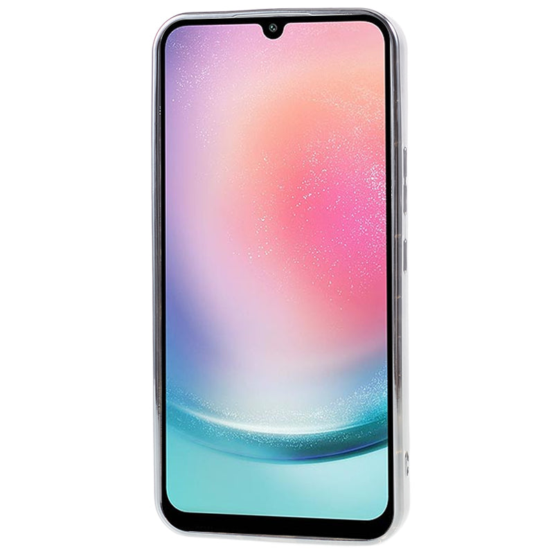 Měkké pouzdro na telefon z TPU pro Samsung Galaxy A24 4G Galvanické pomačkaný nerovný kryt telefonu