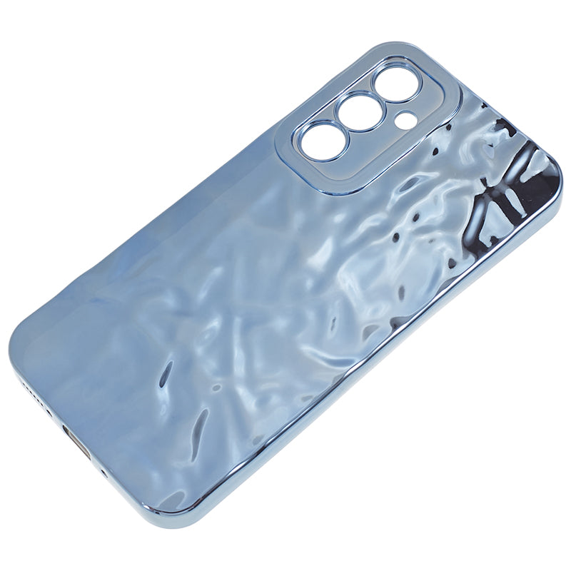 For Samsung Galaxy A14 5G / 4G Electroplating TPU Phone Case Wrinkled Uneven Protective Phone Cover