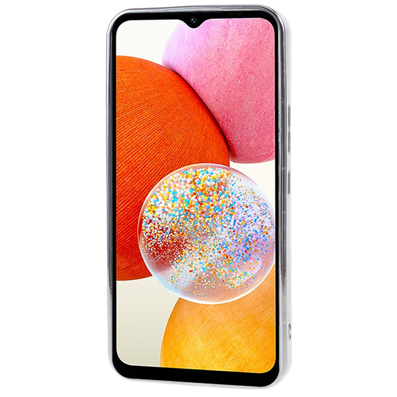 For Samsung Galaxy A14 5G / 4G Electroplating TPU Phone Case Wrinkled Uneven Protective Phone Cover