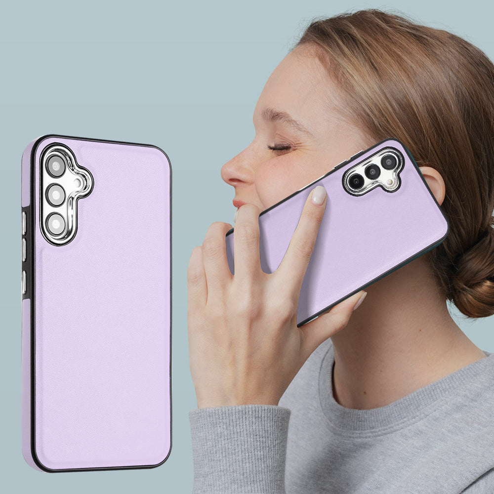 YB Leather Coating Series-6 pro Samsung Galaxy A54 5G PU kožený TPU kryt Pouzdro na mobilní telefon tlumící nárazy