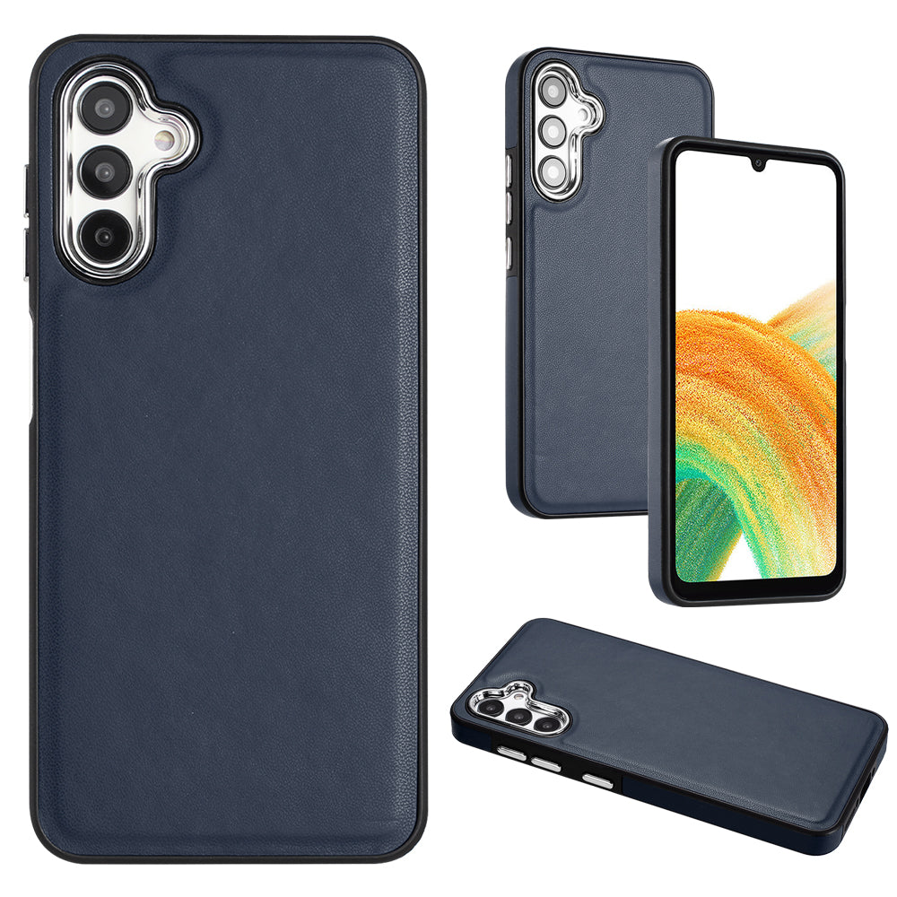 YB Leather Coating Series-6 pro Samsung Galaxy A54 5G PU kožený TPU kryt Pouzdro na mobilní telefon tlumící nárazy