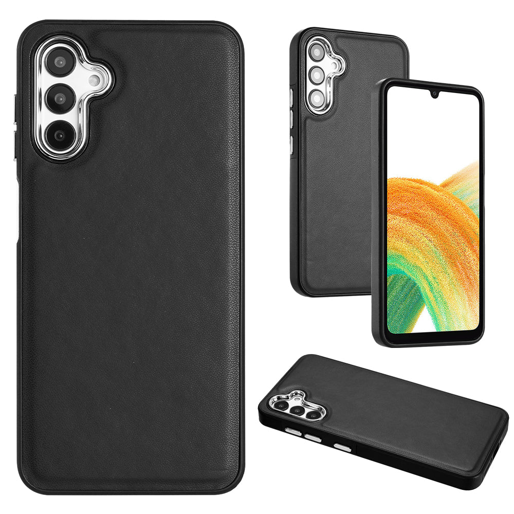 YB Leather Coating Series-6 pro Samsung Galaxy A54 5G PU kožený TPU kryt Pouzdro na mobilní telefon tlumící nárazy