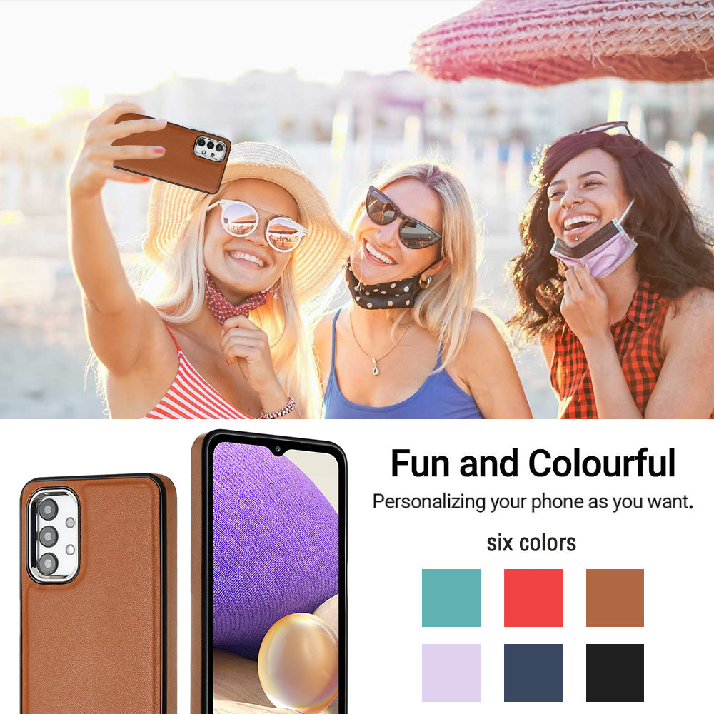 Kožený povlak YB Series-6 pro Samsung Galaxy A23 4G / A23 5G (globální verze) / F23 5G / M23 5G PU kožené pouzdro TPU Kryt telefonu