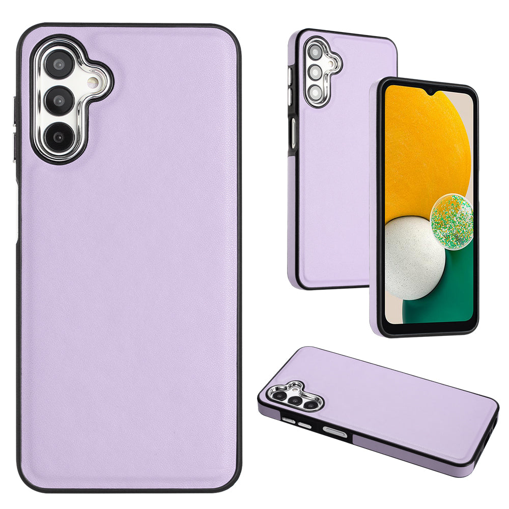YB Leather Coating Series-6 pro Samsung Galaxy A13 5G / A04s 4G / M13 5G / A04 4G PU kožené TPU pouzdro proti pádu Kryt telefonu