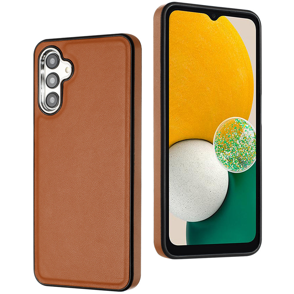 YB Leather Coating Series-6 pro Samsung Galaxy A13 5G / A04s 4G / M13 5G / A04 4G PU kožené TPU pouzdro proti pádu Kryt telefonu