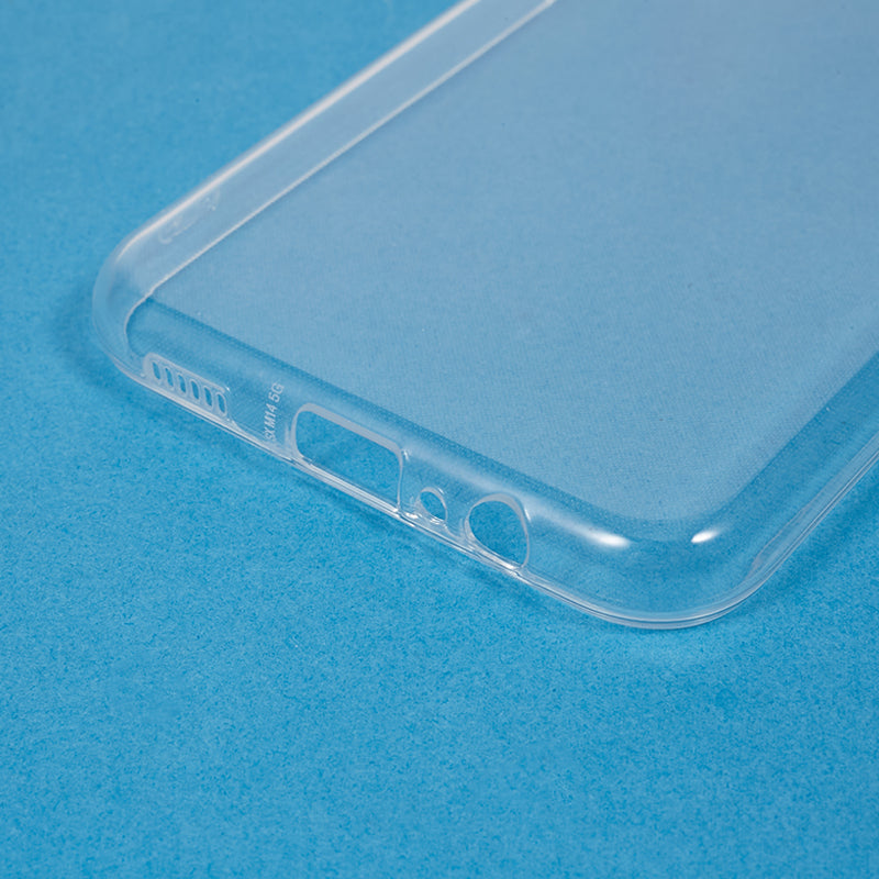 Pro Samsung Galaxy F14 5G měkké pouzdro na telefon TPU Ultratenké přesné výřezy průhledný kryt telefonu