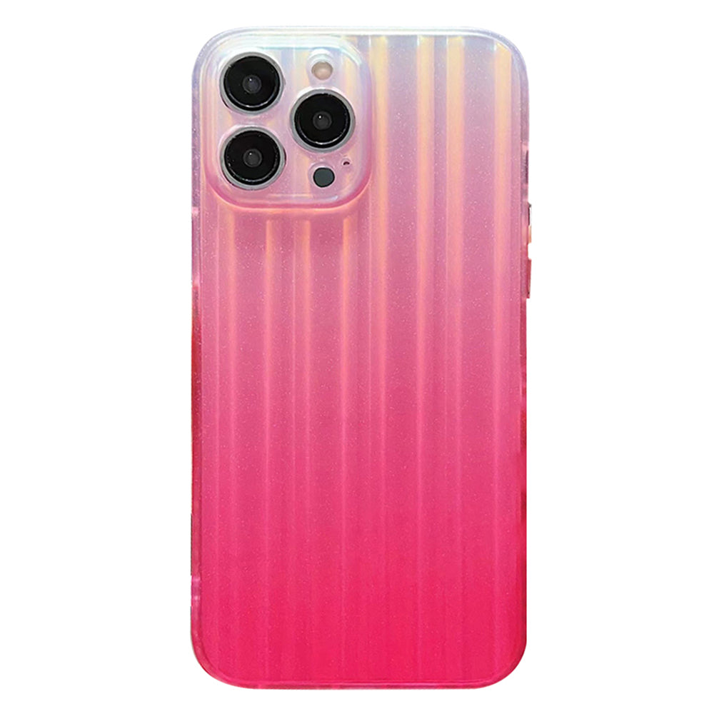 Laser IMD Phone Cover for iPhone 13 Pro Suitcase-Shaped Acrylic TPU Mobile Phone Case Shell
